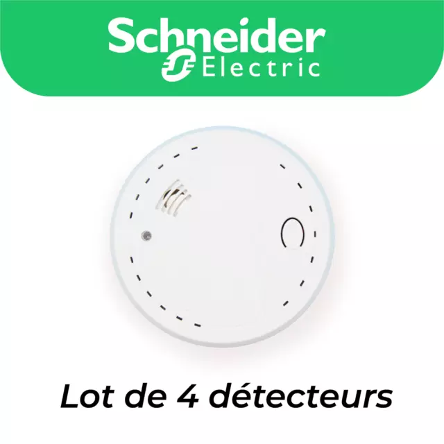 Détecteurs avertisseurs de fumée Schneider electric (4 boites neuves)