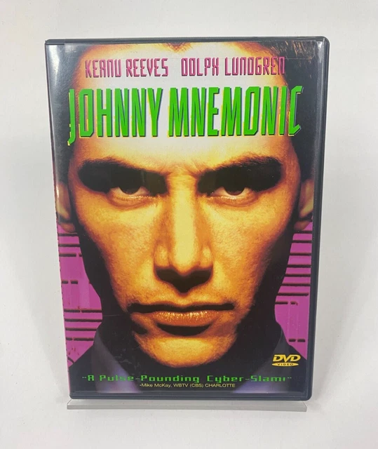 Johnny Mnemonic DVD 1997 Great Condition Pre-Owned Includes Paper Insert