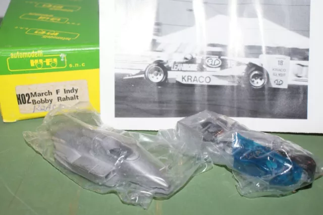 HI FI 1/43 March Kraco Rahal Indy car metal model kit