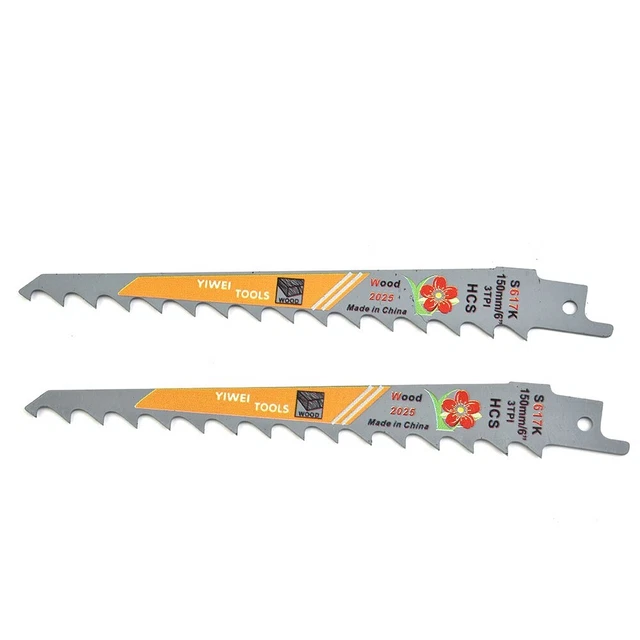 Outils Lame Scie S617K 150mm 5.9in Lame Puzzle Lame Bois Tableau Coupe Hcs
