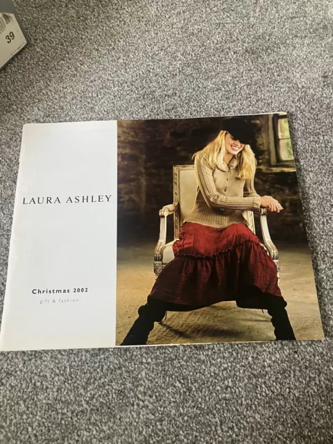 Laura Ashley  Christmas 2002 Vintage Catalogue