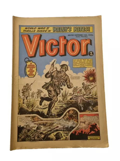 Victor Comic No. 921 - 14th October 1978