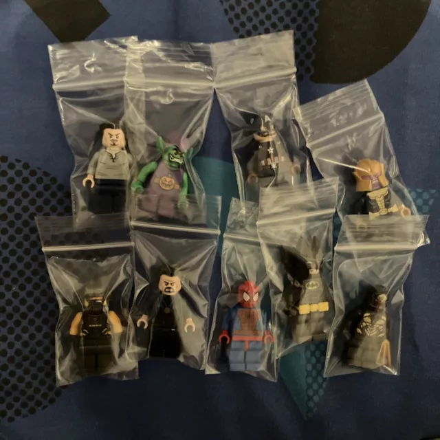 Lego DC and Marvel Superheroes Minifigures Bundle Joblot