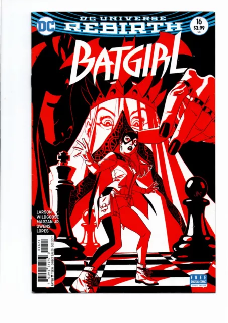 BATGIRL #16, Vol.5, Variant Cover B, DC Universe Rebirth, 2017, Free UK P&P