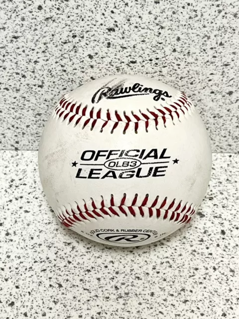 Rawlings Official League Solid Cork/Rubber Center OLB3 Baseball Ball ~ Fast P&P
