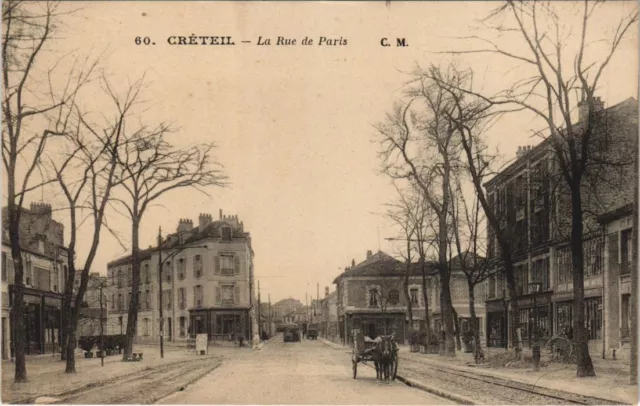 CPA CRETEIL - La Rue de Paris (44413)