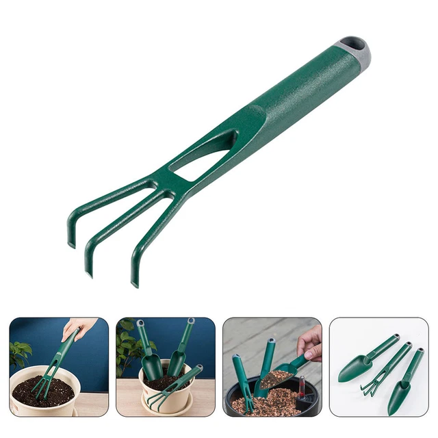 3- tine klaue rake hand kultivierer hand rake boden pilz- garten- rechen-
