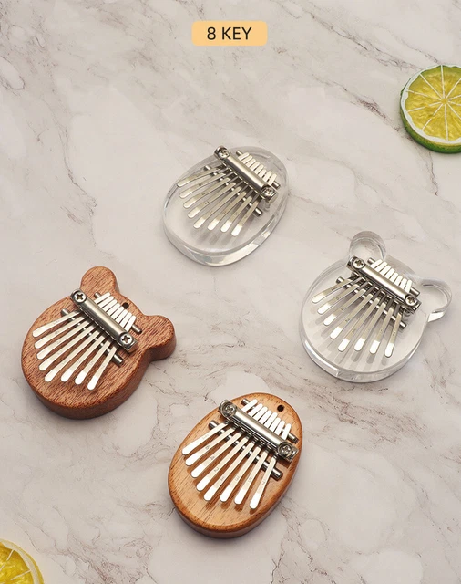 8-Key Kalimba Thumb Piano Finger Keyboard Musical Kids Gifts Beginner Study Tool