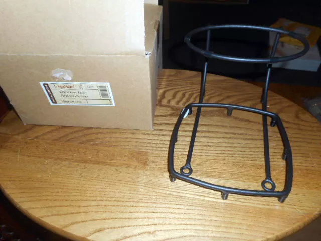 Longaberger Wrought Iron Serving Stand #71468