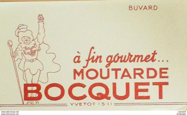 Buvard BOCQUET Moutarde