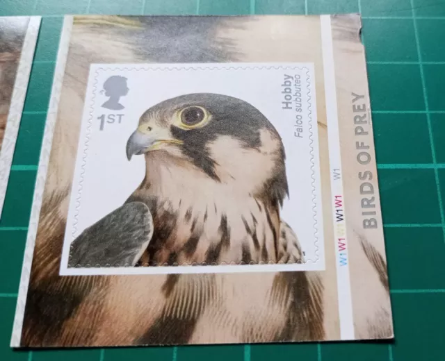 2019 BIRDS OF PREY SELF ADHESIVE Set of 2 Ex- Retail Booklet unmounted mint 3