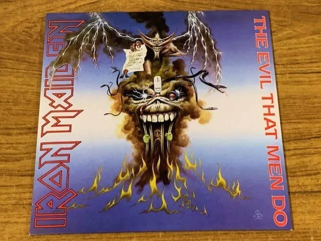 Iron Maiden The Evil That Men Do Limited 7" VINYL SINGLE (New)