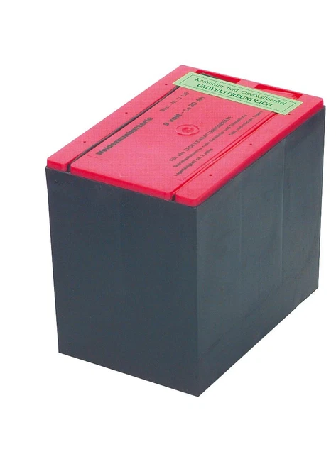 Weidezaun Batterie 9V 90 Ah Zink Kohle Trockenbatterie Weidezaunbatterie Elek...