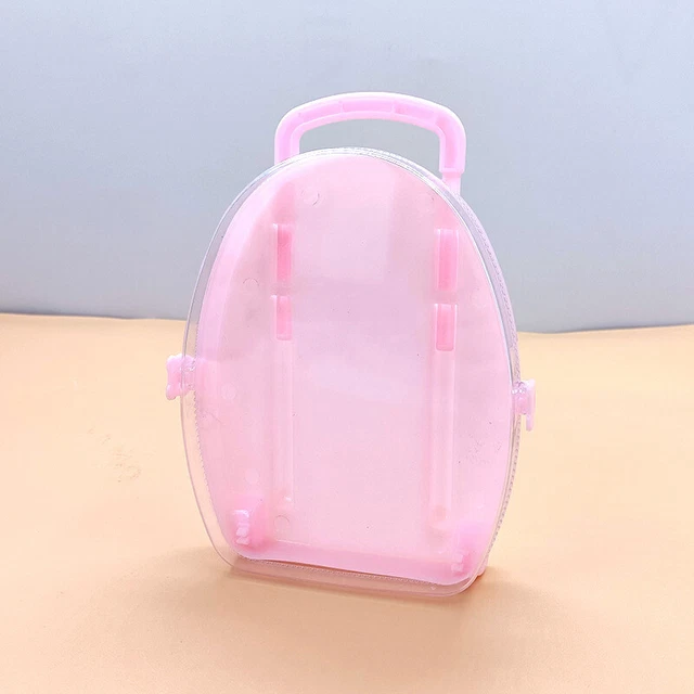 Diy Handmade Toy Box Trolley Case Transparent Acrylic Jewelry Storage -wf