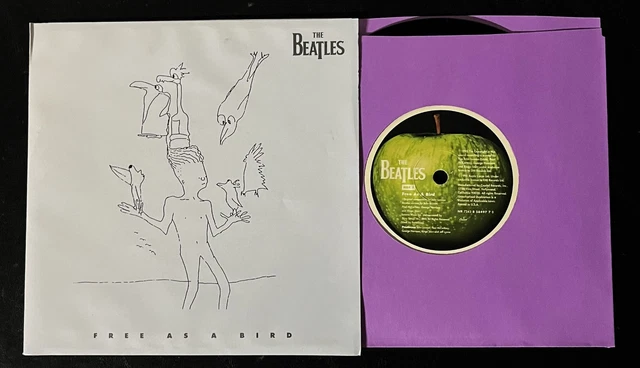 7” Beatles Free As A Bird / Christmas Time R6422 APPLE Europe Vinyl /00080 7