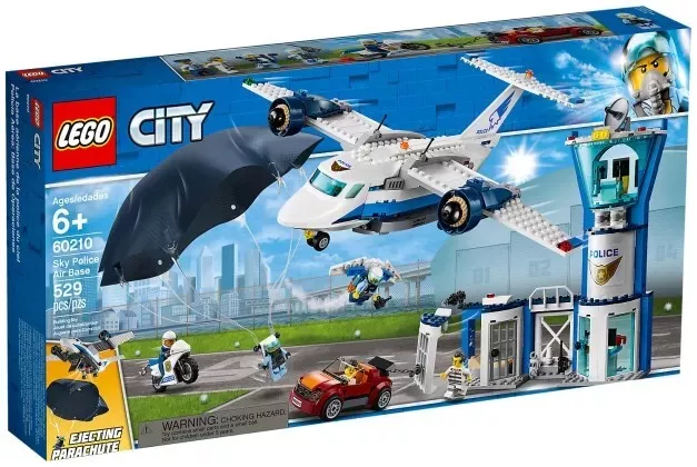 60210 Lego city La base aérienne de police - LEGO City 60210 Neuf