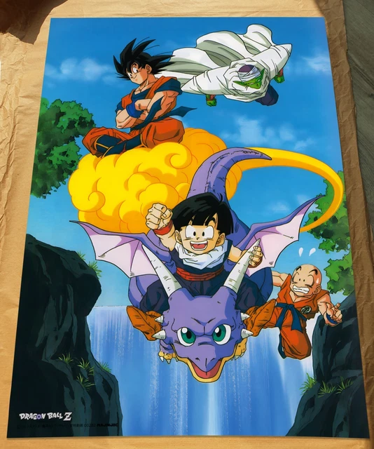 DRAGON BALL Z affiche B2 (70X50cm) Goku & Vegeta VS Janemba!! Jump anime Special EUR 29,00 - FR