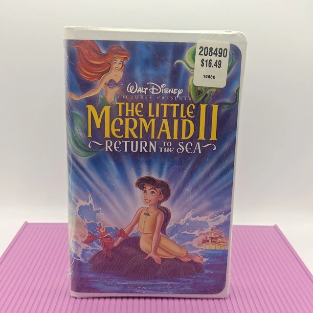 THE LITTLE MERMAID II Return To The Sea Walt Disney NTSC VHS Clamshell ...