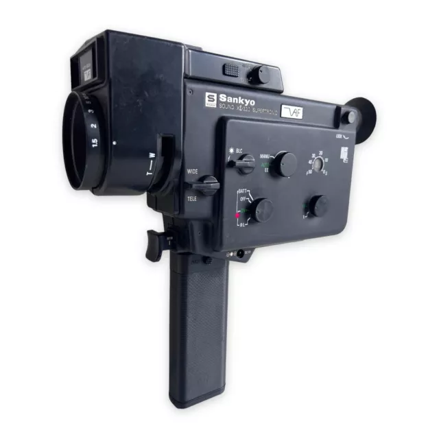 Sankyo XL-320 Supertronic Super 8 Cine Film Camera - Tested Working, Dirty Lens