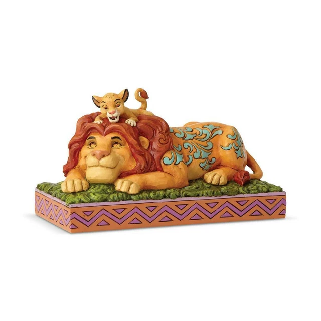 LION KING SIMBA & Mufasa Figurine Father's Pride Jim Shore Disney
