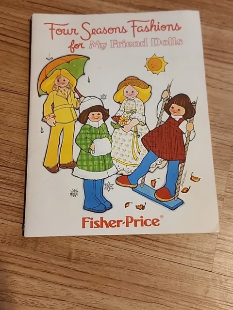 Fisher Price Four Seasons Fashions For My Friend Dolls 1978