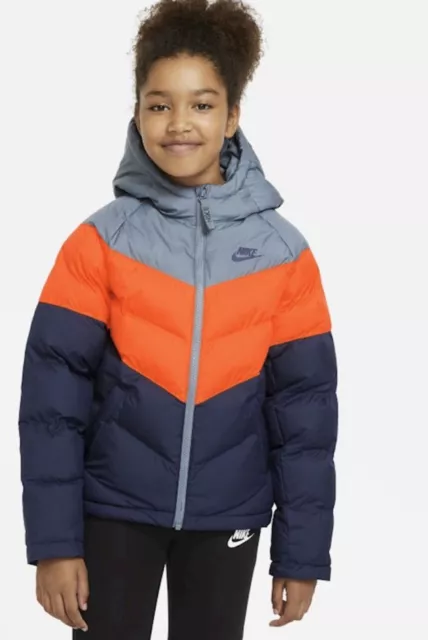 Nike Sportswear Older Girls/Boys Synthetic Fill Puffer Jacket XL or 13-15 Years
