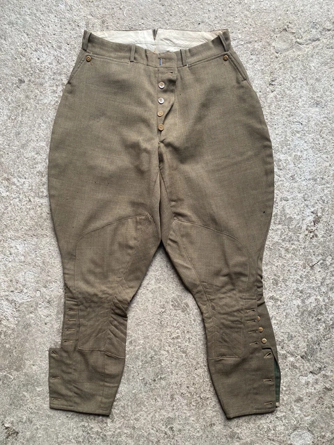 Pantalon D'officier Français Colonial WW2 - Occasion En Bon état Avec Reprises