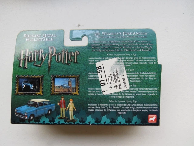 Ford Anglia De Mr Weasley – Harry Potter – Miniature Corgi, Métal, édition 2006