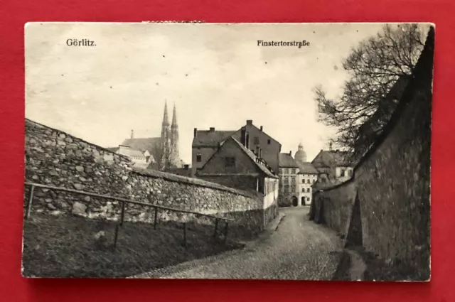 AK GÖRLITZ 1944 Blick in die Finstertorstrasse  ( 77981