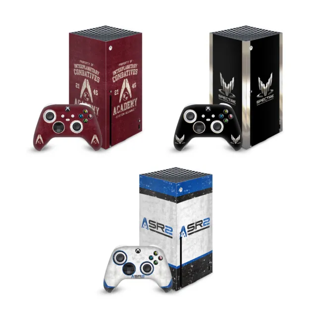 Mass Effect 3 Badges And Logos Vinyl Skin For Series X Console & Controller