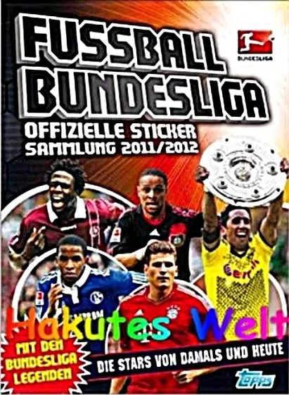 Topps Fußball Bundesliga 2011/2012 - Mannschaften
