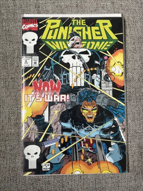 The Punisher War Zone # 6 (Marvel Comics Aug 1992)