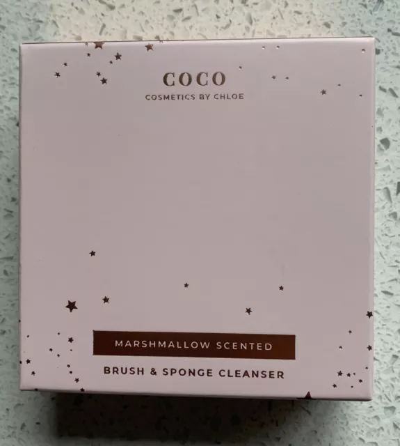 🌸Coco Cosmetics /Clomana Marshmallow Scented Brush & Sponge Cleaner BNIB!