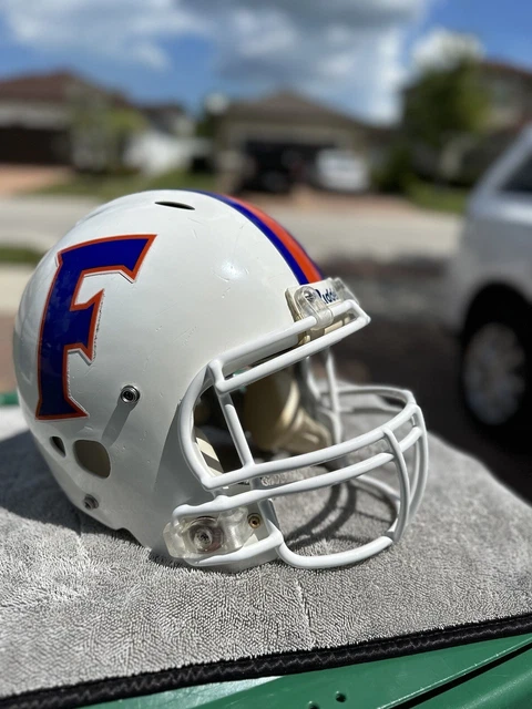 Florida Gators Tim Tebow Custom Pro Combat Riddell Revolution Full Size Helmet 