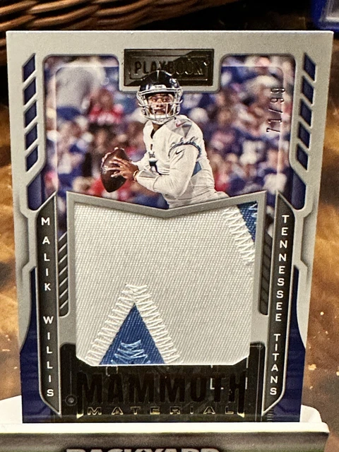 : MALIK WILLIS 2022#25 NM+-MT+ RC Rookie /941 TENNESSEE TITANS :  Collectibles & Fine Art