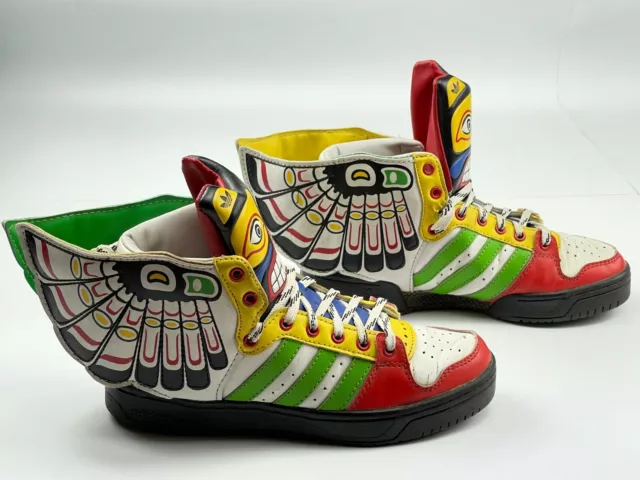 ADIDAS ORIGINALS JEREMY Scott Sneakers Eagle Wings 2.0 Totem Obyo 7,5 $150.00 PicClick