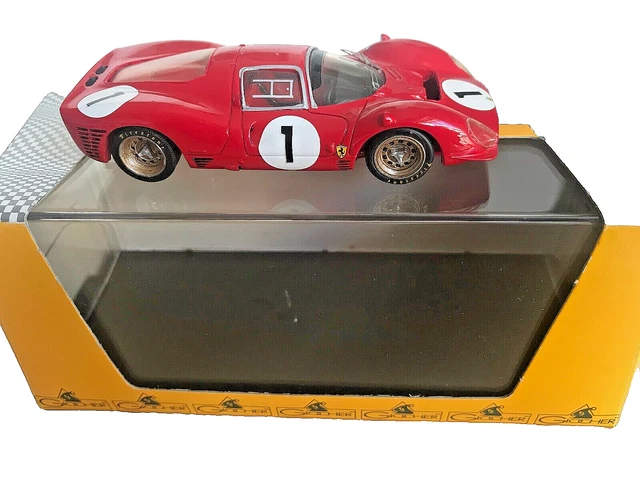 Werk83 Ferrari 330 P3 4.0l V12 Coupe Ch.0848 Team Ferrari Sefac N 20 24h Le Mans 1966 Ludovico Scarfiotti Mike Parkes 1 18 Cervena