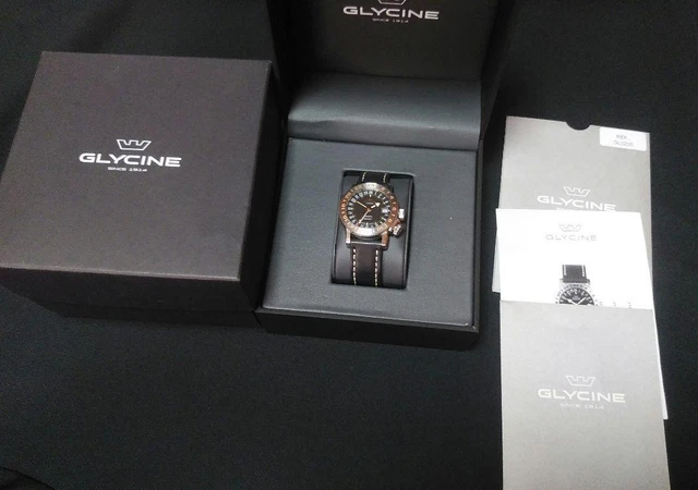 GLYCINE Usato con traduzione Orologio Uomo Automatico Combat Sub 42