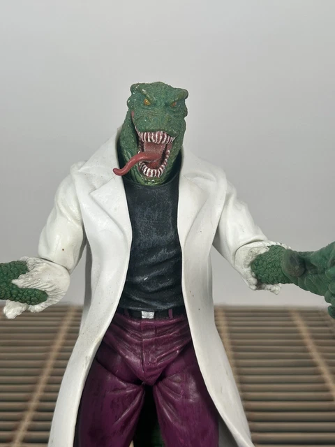 2012 Marvel Select Lizard Figure Loose Diamond Select & Spider-Man Action Figure 2