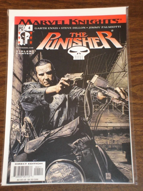 Punisher #4 Vol4 Marvel Knights Comics October 2001