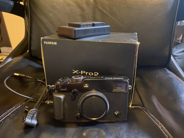 Fujifilm X-Pro2 24MP Mirrorless Digital Camera - Black (Body Only)