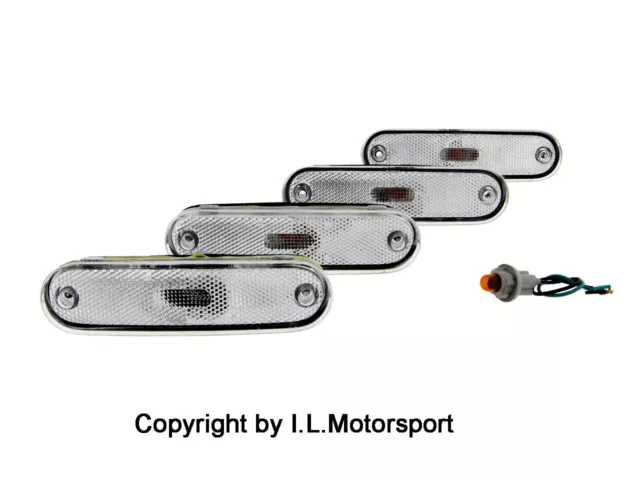 Ensemble de réflecteurs clignotants clignotants latéraux Mazda MX-5 NA NB 89-05