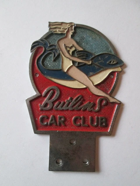 BUTLINS CAR CLUB badge.Grill badge.Motor sport badge. car badge. £68.00 ...
