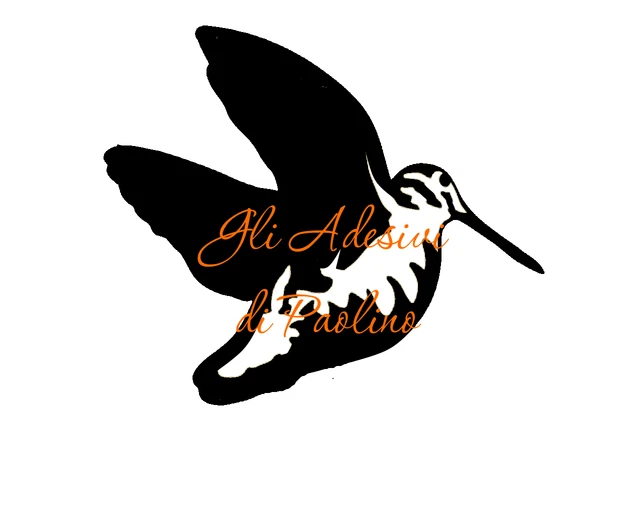 Autocollant Décalcomanie Faisan De Chasse (PRE-SPACED) - Sticker Pour Voiture, Casier, Etc. - Fabriqué En Italie