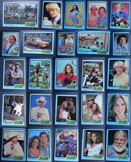 1980 Donruss The Dukes of Hazzard TV Show Card Complete Your Set You U Pick 1-66