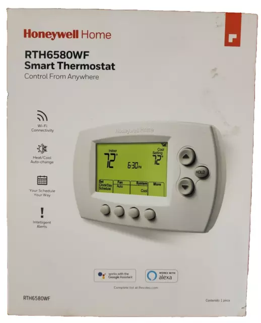 Honeywell Home Smart Thermostat- RTH6580WF