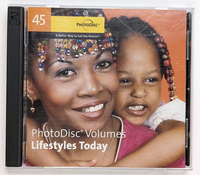 PhotoDisc Volumes 45, Lifestyles Today CD Set Royalty-Free 336 Stock Photo