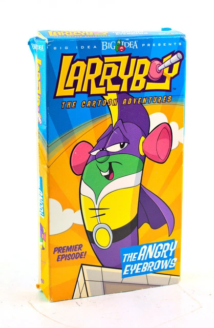 Larryboy Cd LARRYBOY - THE Angry Eyebrows (VHS) £4.57 - PicClick UK
