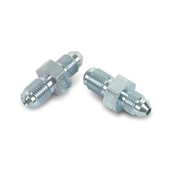 Earls 592032ERL Brake Adapter, 10mm x 1.0, -3 AN, Zinc Plated Steel
