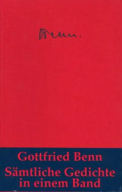 Sämtliche Gedichte | Gottfried Benn | Buch | 544 S. | Deutsch | 2019